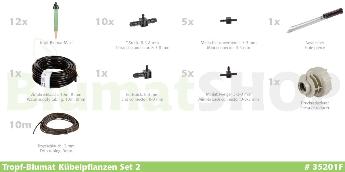 Tropf-Blumat Maxi 10 Meter Set