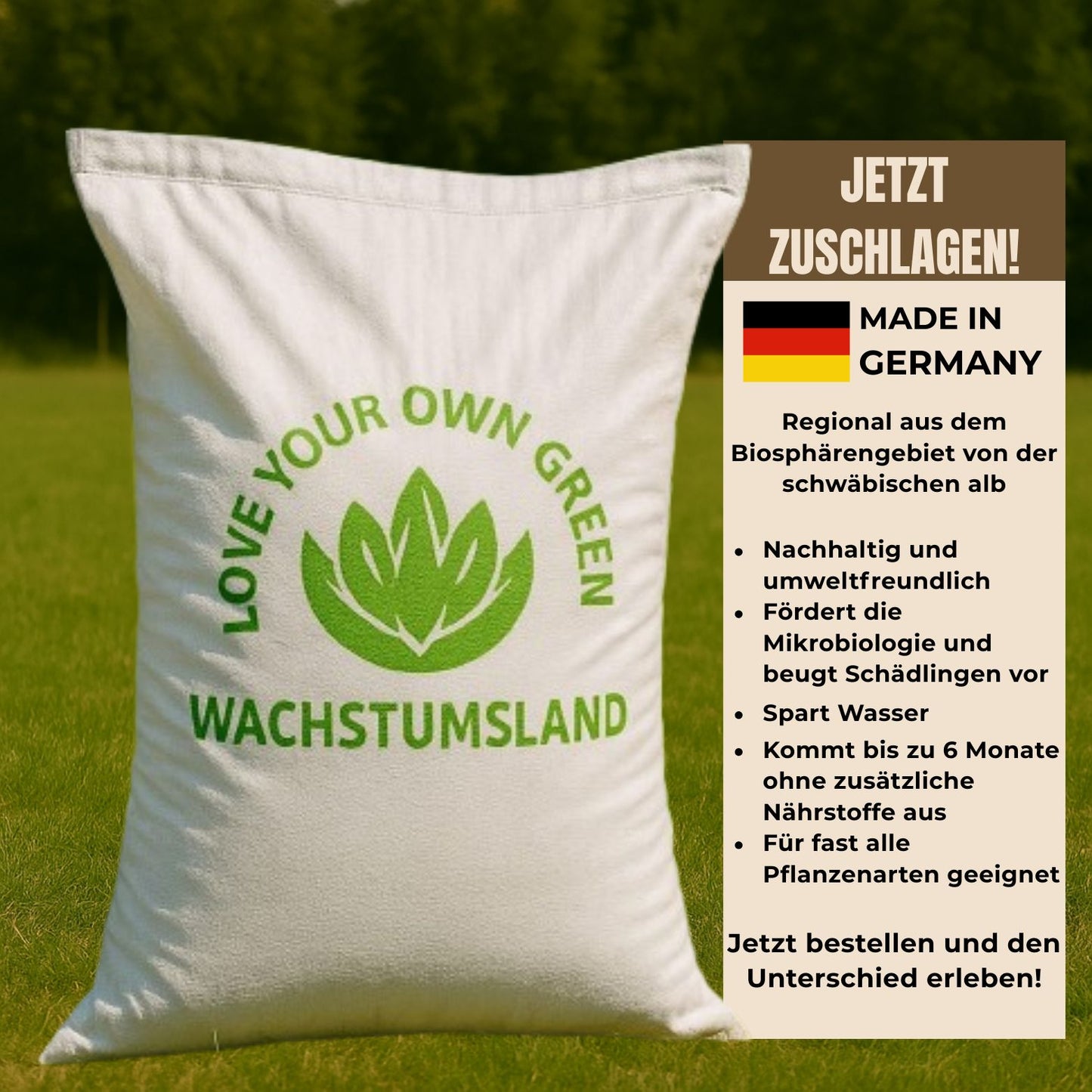 Wachstumsland Bio NoTill Living Soil