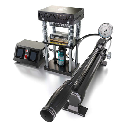 GRAVEDA Graspresso EPIC – Hydraulik Rosin Heißpresse (15 Tonnen)
