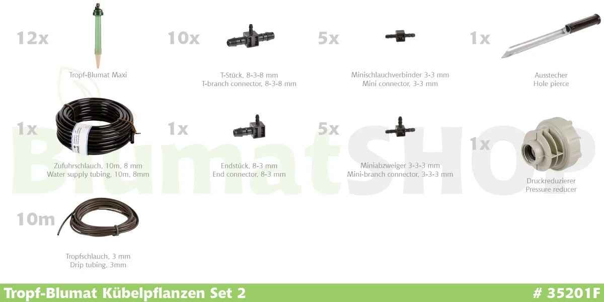 Tropf-Blumat Maxi 10 Meter Set